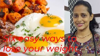 #weightlosstips #reduceweight #drsinsila. Six P for easy weight loss