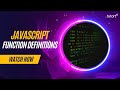 Functions in JavaScript | Complete JavaScript Tutorial for Beginners | Tutort Academy