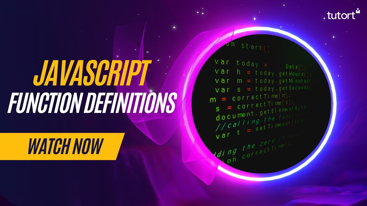 Functions In JavaScript | Complete JavaScript Tutorial For Beginners ...