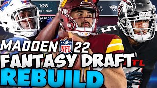 2022 Rookie Draft Class Fantasy Draft Rebuild Of The Houston Texans! Madden 22 Franchise