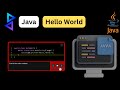 Java Hello World Program 🔥  | Java Course - ProgramGuru.org