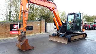 HITACHI ZAXIS 85USB EXCAVATOR WALKROUND VIDEO