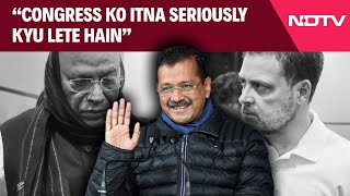 AAP News | Arvind Kejriwal’s Sarcastic Jibe At Congress: “Congress Ko Itna Seriously Kyu Lete Hain”