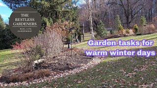 What do we do in the winter garden plus a new item for plant protection!  // The Restless Gardeners