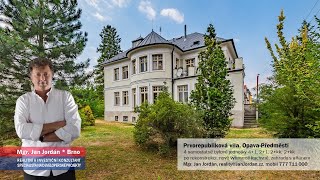 Prvorepubliková vila Opava-Předměstí - PRODÁNO