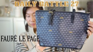 Faure Le Page DAILY BATTLE 27 ZIP TOTE | Mod Shots, What Fits