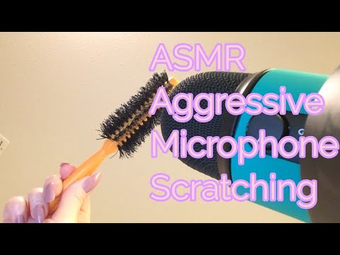 Asmr Aggressive Microphone Scratching Youtube