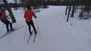 Suusasõit Jõulumäel 28.1.2021