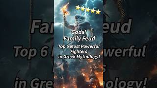 Gods' Family Feud Top 6 Most Powerful Fighters in Greek Mythology #history #greekmythology