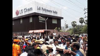 Vizag gas leak tragedy: Tension at LG Polymers plant as villagers protest demanding its closure