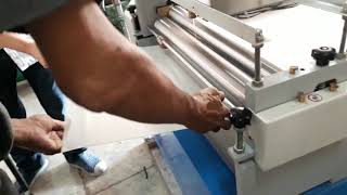 เครื่องทากาวบน ทากาวกระดาษ ลูกฟูก งานประกบ gluer machine   สยามไดคัท