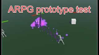 Action RPG prototype experiment