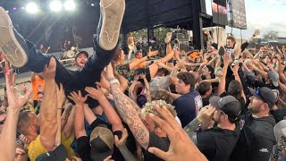 Silverstein Live @ Heartsupport Fest Orlando 2-19-2023 GoPro Pit Cam