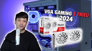 VGA chơi game FHD - 2K tốt nhất tầm giá 5 triệu 2024 | ASRock RX 6600 Challenger White 8GB