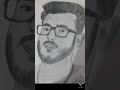 @carryminati portrait ll Youtubers Portrait #1 #ytshorts #portrait #kiratjotsingharts #carryminati