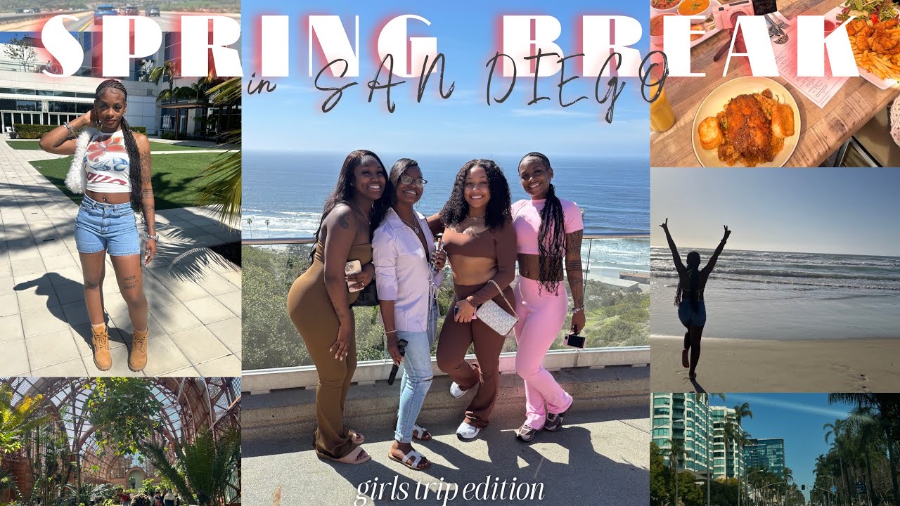 Spring Break Weekend In San Diego Vlog Roadtrip Going Out Beach