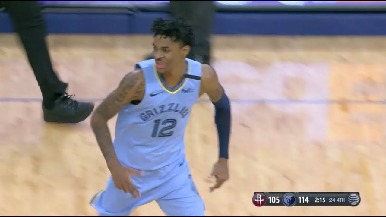 Ja Morant Hits Clutch Dagger On James Harden To Close Out Houston ...