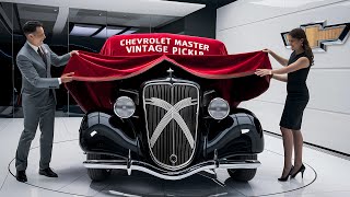 Retro Meets Modern: 2025 Chevrolet Master Vintage Pickup!