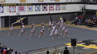 LTHS Varsity Cheer Conference Competition