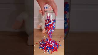 This simple beads video looks AWESOME IN REVERSE!!!! ❤️️💙❤️️