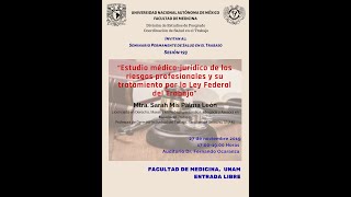 SESIÓN 193 SEMINARIO PERMANENTE DE SALUD EN  TRABAJO