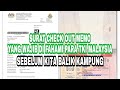 SEBERAPA PENTING KAH SURAT MEMO PERIKSA KELUAR ?