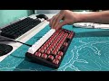 modding hyperx alloy origins 60 red switches lubing before u0026 after sound test*