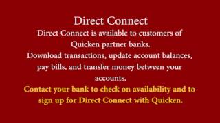 Paying Bills In Quicken