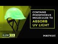 portwest glowtex glow in the dark helmet pg54