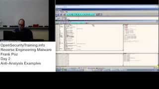 Reverse Engineering Malware Day 2 Part 5: Anti-Analysis Examples