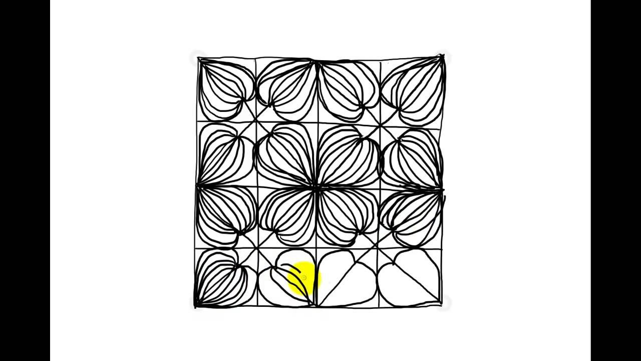 Zentangle Patterns Tangle Patterns Bumpkenz Youtube