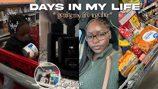 DAYS IN MY LIFE as a young mom [grocery shopping, bathroom decor, hygiene shopping, crumbl + more]