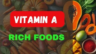 10 Vitamin A Rich Foods @revivesecretsmalayalam