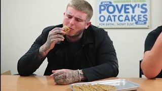 Food eating Oatcake Challenge! Ft. Luke Bailey