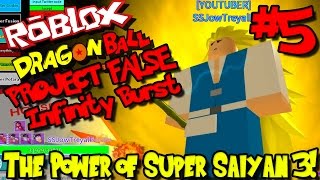 I Am Now A Super Saiyan Roblox Dragon Ball Project False - i am now a super saiyan roblox dragon ball project false infinity burst episode 2