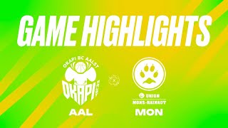 Okapi Aalst vs. Union Mons-Hainaut - Game Highlights