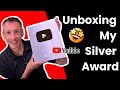 Unboxing my 100K Subscriber Silver Award