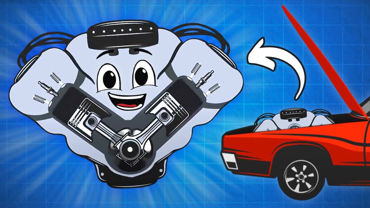 Learn How Car Engines Work The Engine Song On Klt Youtube Music