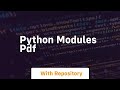 python modules pdf