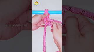 How to tie knot diy at home, rope tip tutorial ep2430