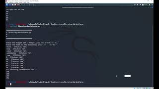 Python Directory Brute force script