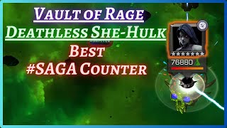 Best #SAGA counter for She-Hulk (Deathless) | January Side Quest Week 4 | Vault of Rage | MCOC |