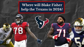 How Will the Houston Texans Use Rookie Tackle Blake Fisher?
