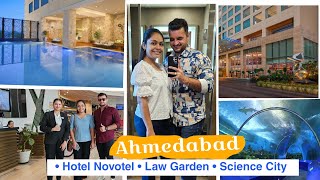 Hotel Novotel Ahmedabad || low garden Navratri shopping 🛍  || 2023♥️🤩