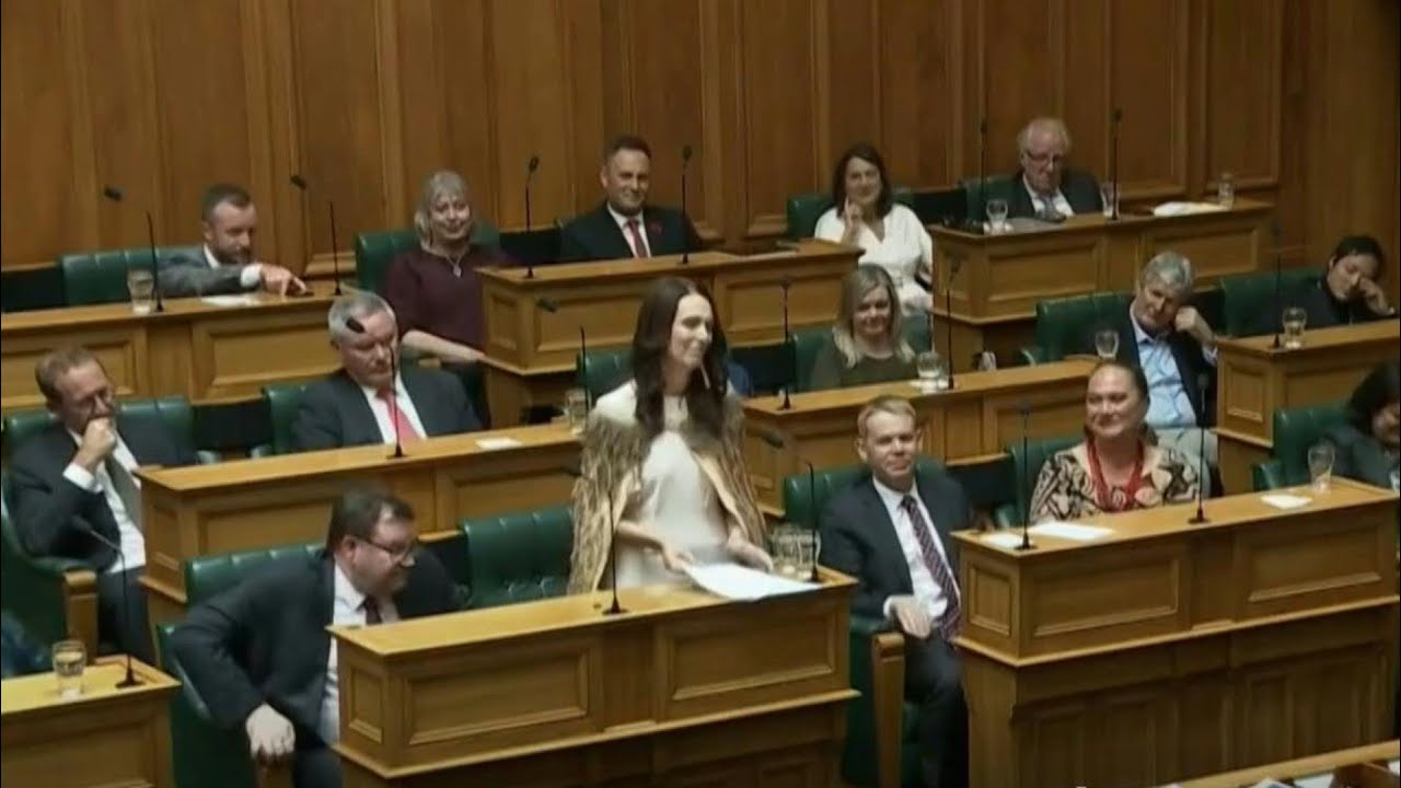 Jacinda Ardern Bids Emotional Farewell To NZ Parliament | AFP - YouTube