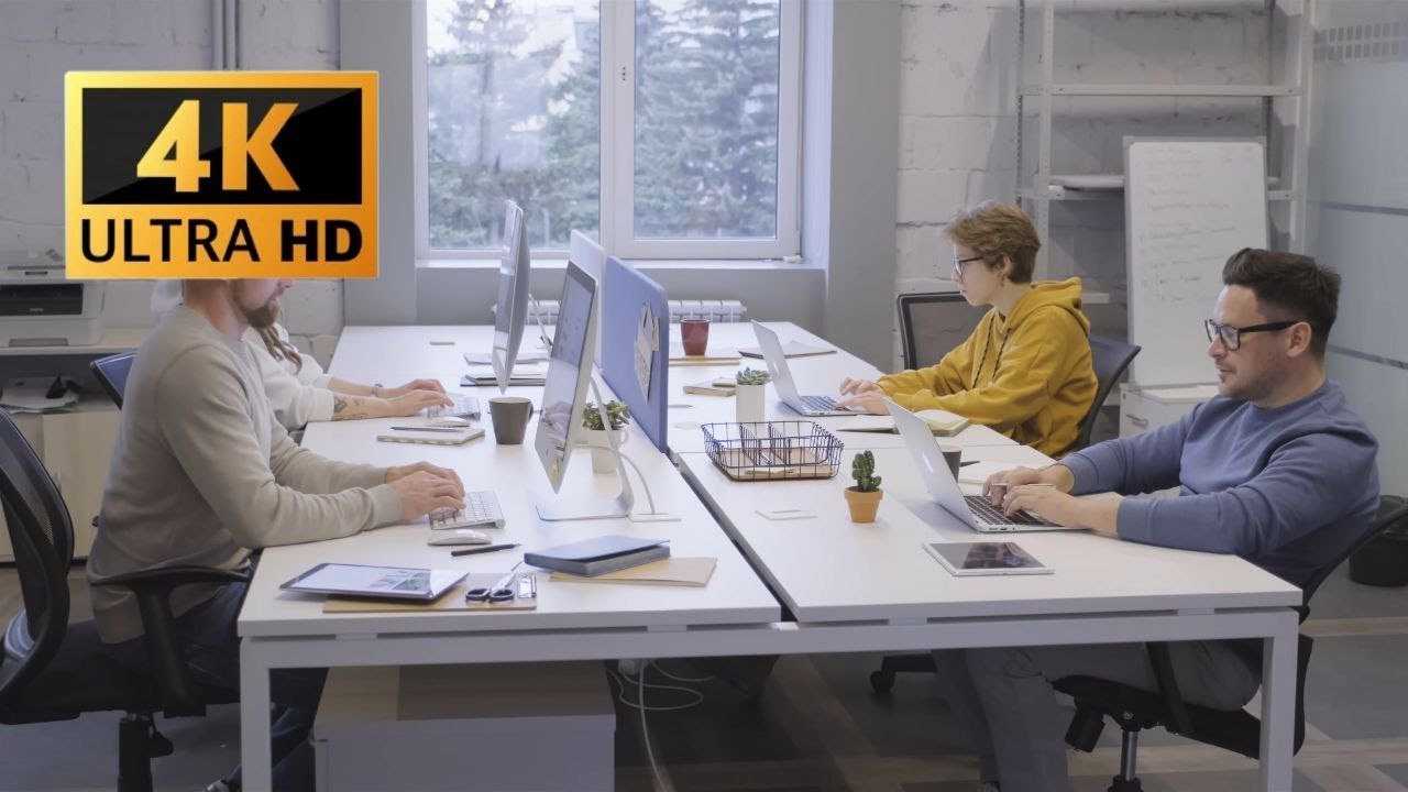 Office 4k No Copyright Stock Video Youtube