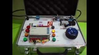 PLC Programmable Logic Controller and Electropneumatics Trainer (small) - Mitsubishi FX1S
