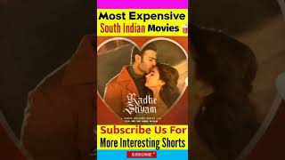 Top 5 Expensive Movies Of South India  || RRR, 2.0 || #shorts #southmovies
