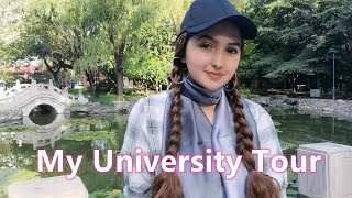 My University Tour | BLCU | 北京语言大学 | 美月 Mahzaib vlogs(47)