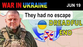 19 Jun: Ukrainians TRAP & DESTROY 300 RUSSIAN TROOPS | War in Ukraine Explained
